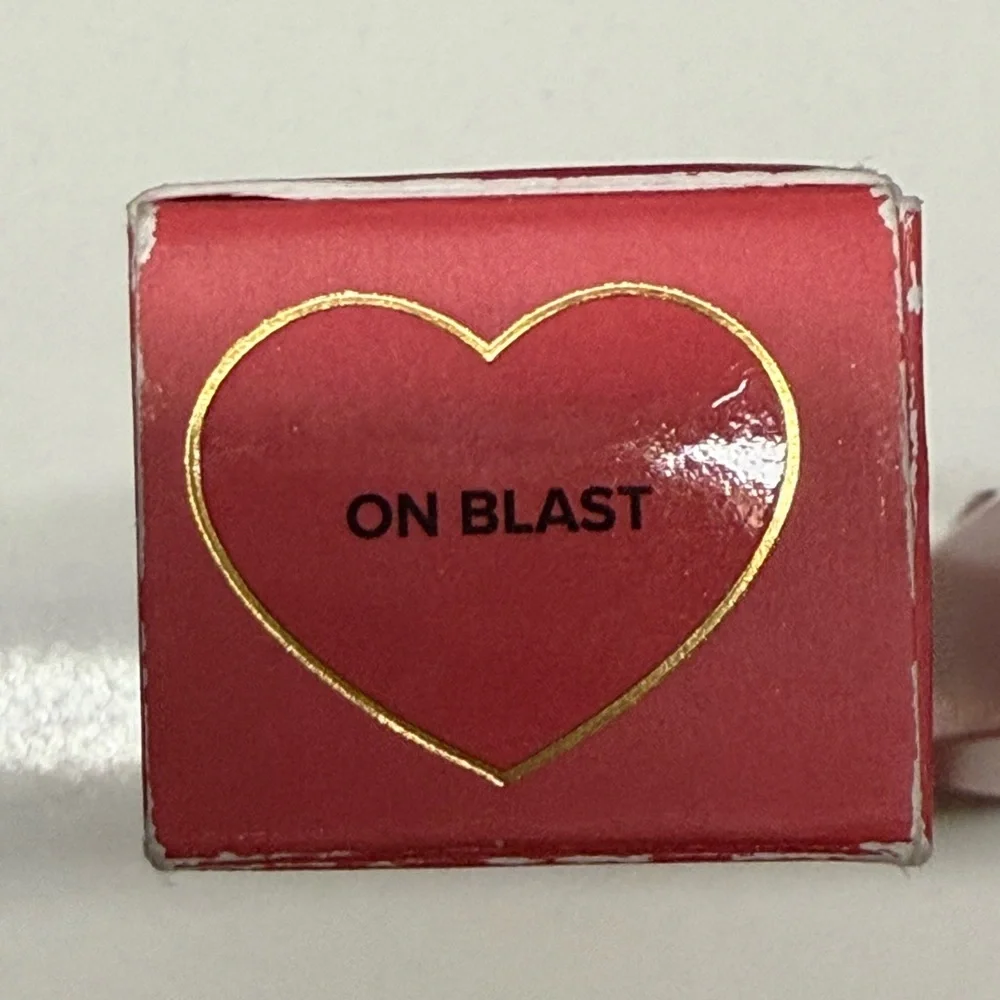 Too Faced Lip Injection Power Plumping Lip Gloss NIB Color:On Blast bright coral